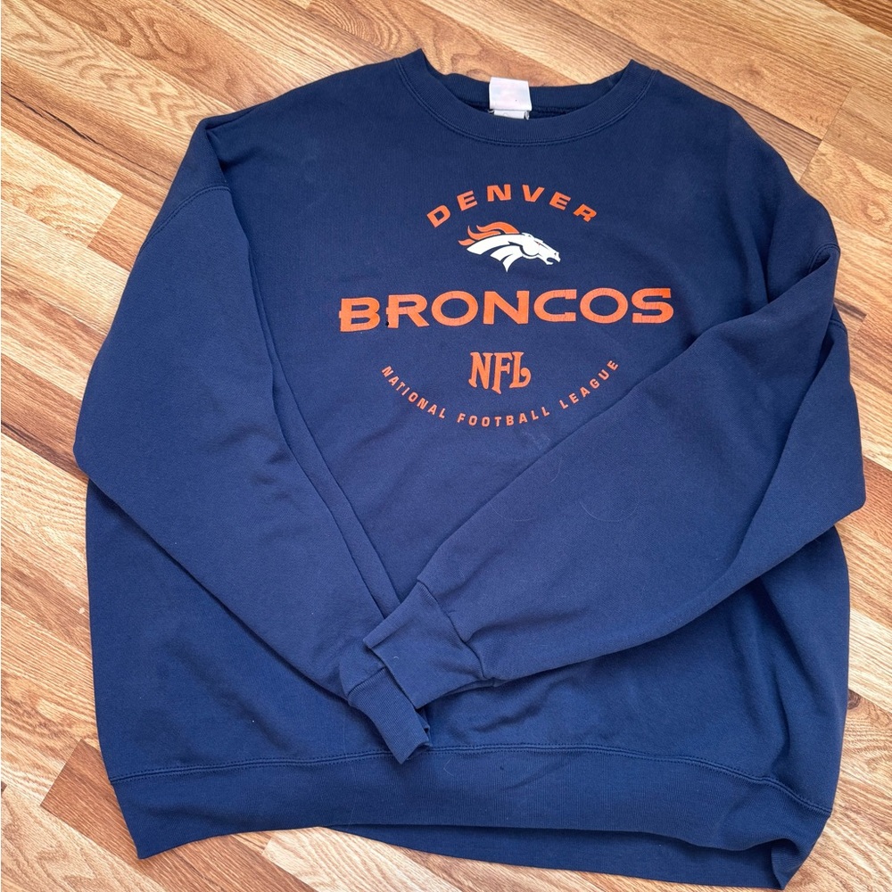 Vintage Denver Broncos NFL Sweater Sweatshirt